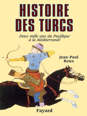 cover image of Histoire des Turcs
